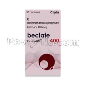Beclate Rotacaps 400 Mcg (Beclomethasone)