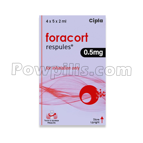 Foracort Respules 0.5 Mg (Budesonide/Formoterol) 1 Foracort Respules 0.5 Mg