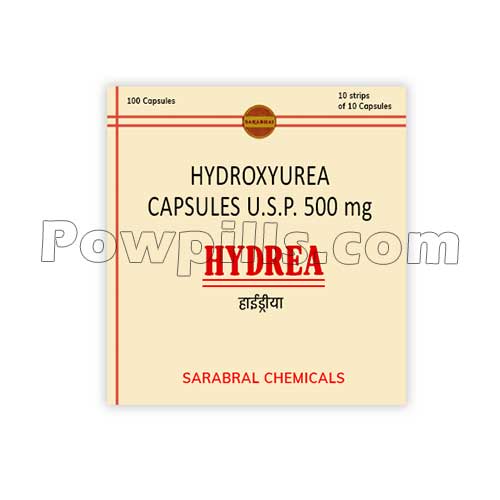 Hydrea (Hydroxyurea) - 500 Mg 1 Hydrea 500 Mg