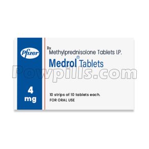 Medrol 4 Mg (Methylprednisolone)