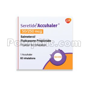 Seretide 50 Mcg/250 Mcg Accuhaler