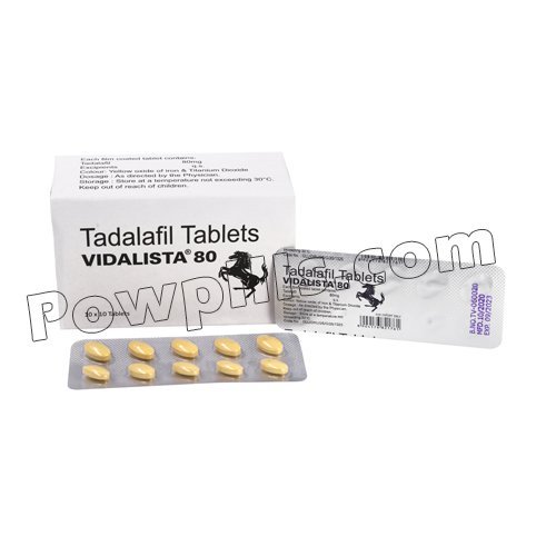 Tadalafil Tabletas 80 Mg