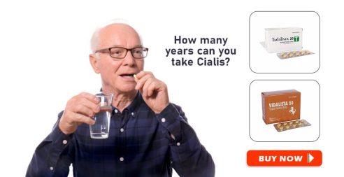 How many years can you take Cialis
