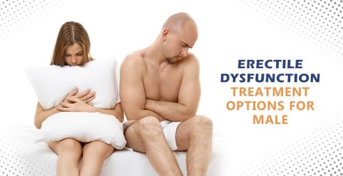 Erectile dysfunction treatment options for male