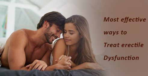 Most effective ways to treat erectile dysfunction