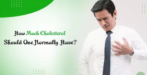 How much cholesterol should one normally have