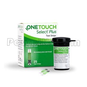OneTouch Select Plus Test 25 Strip