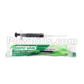 Plastic Syringe with needle 2 ml