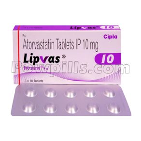 Lipvas 10 Mg