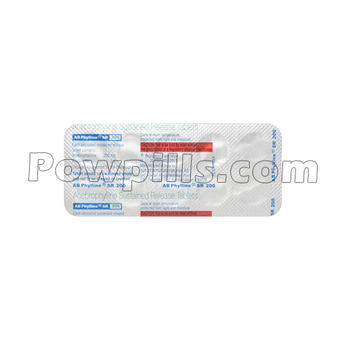 AB Phylline SR 200 Mg (Acebrophylline) 1 AB Phylline SR 200 Mg