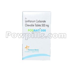 Lanthanum Carbonate 500 Mg