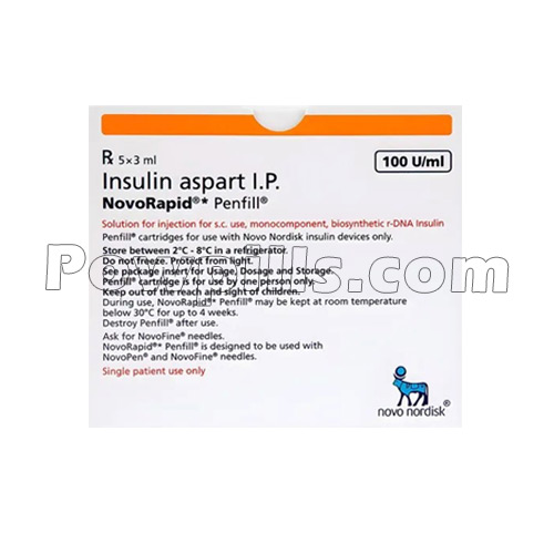 Novorapid 100 IU/ml Penfill 1 Novorapid 100 IU/ml Penfill
