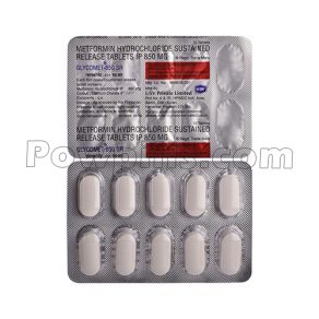 Glycomet 850 SR Tablet