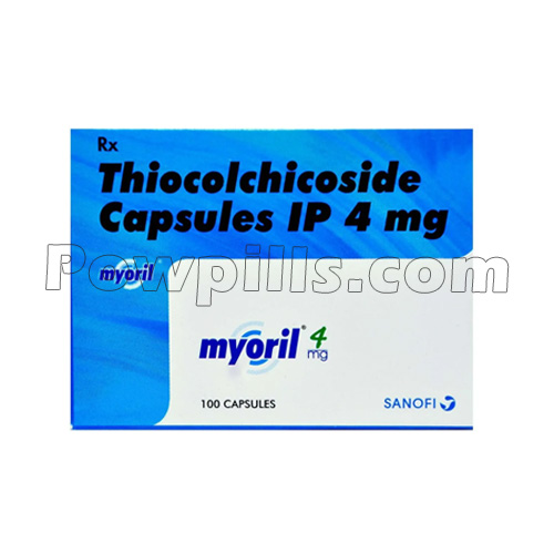 Myoril 4 Mg (Thiocolchicoside) 1 Myoril 4 Mg