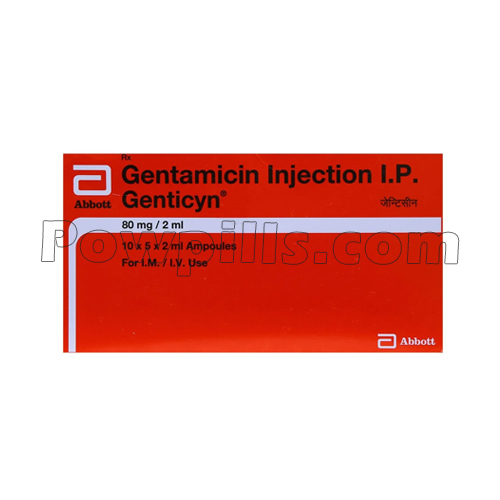 Genticyn 80 Mg Injection- View, Work, Uses, Side Effects