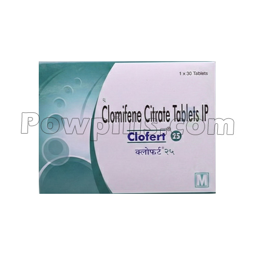Clofert 25 Mg (Clomiphene) 1 Clofert 25 Mg