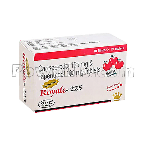 Royale 225 Mg (Carisoprodol/Topentadol) 1 Royale 225 Mg
