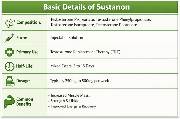 Details Of Sustanon