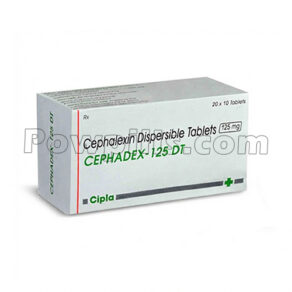 Cephalexin dispersible 125 Mg