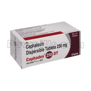 Cephalexin dispersible 250 Mg