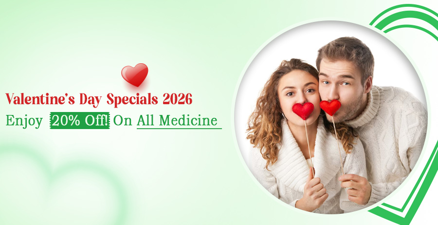 Valentine’s Day Specials 2026: Enjoy 20% Off! On All Medicine 1 Valentine’s Day Specials 2026