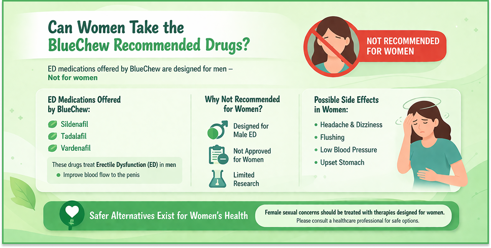 Bluechew Recommended Drugs