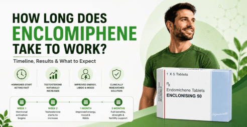 how enclomiphene work